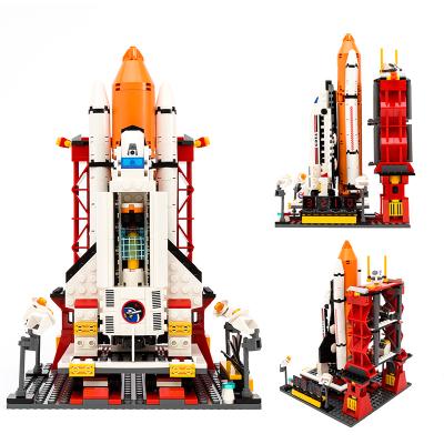 China Building Toy Space Shuttle Launch Center, Boy's Love Plastic Building Block Toys, Education Building Assembling Toy for sale