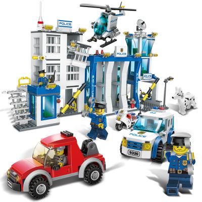 China Cool ABS Gudi City Series Building Block Puzzle Stem Early Learning Educational Model Assemble Toys For Boys for sale