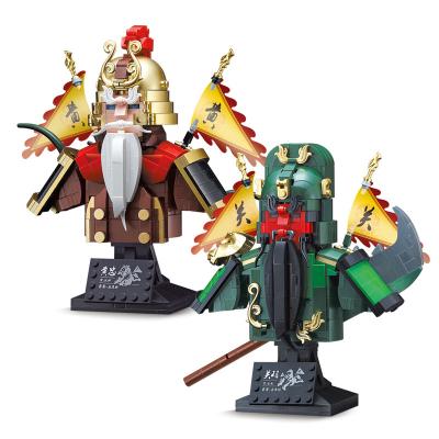 China DIY TOY Three Kingdoms Series War Chinese Plastic Building Block Model Toys Compatible With Legoing Children's DIY Toys for sale