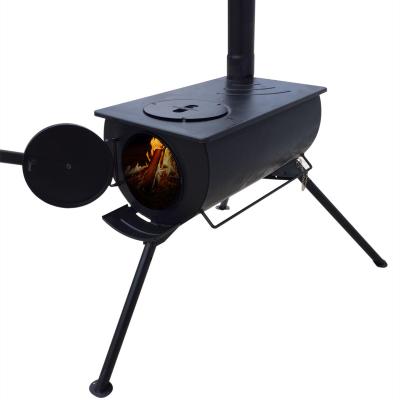 China Modern Popular Model Wood Stove Outdoor Wood Stove Camping For Camping Tent Sale for sale