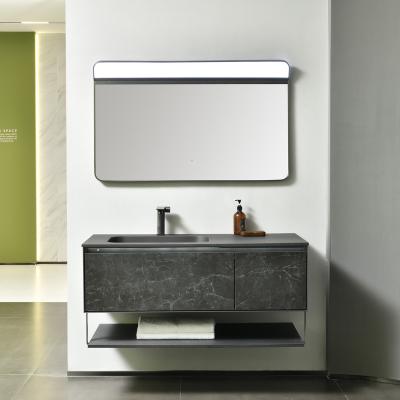 China Modern Modern Solid Wood Bathroom Vanity for sale