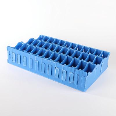 China Plastic Dividers Box PP Hollow Sheet Grof Spacer Blade Anti Static Crates Te koop