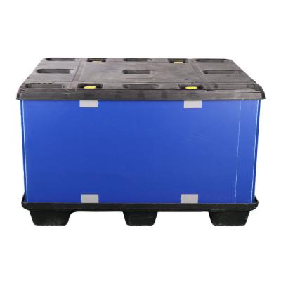 China Durable Plastic Foldable Box Corrugated Carton Reuable Plastic Moving Boxes for sale