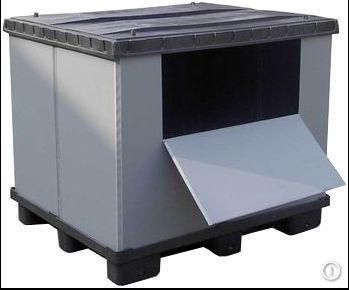 China Waterproof Folding Plastic Boxes Washable Recyclable Folding Storage Containers for sale