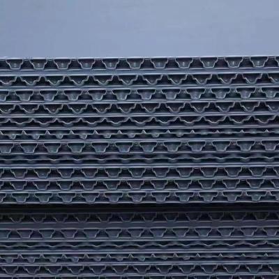 China Customized Plastic Honeycomb Sheet 1500mm Grey PP Corrugated Sheet Polypropylene Panels for sale