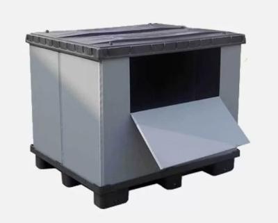 China Plastic Pallet Box PP Honeycomb Sheet Coaming Moving Shipping Container for sale