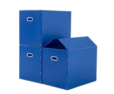 China Stackable and Waterproof Plastic Corrugated PP Hollow Panel Box en venta