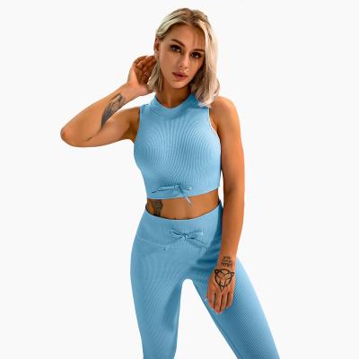 China Turtle Neck Push Up Seamless Sports Invest Yoga Tall Pants Workout Clothes Elastic Shockproof Women's Casual Suit for sale