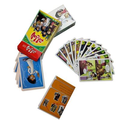 China Customized Design High Quality Durable Personalized Deck Printing Paper Game Card For Kids for sale