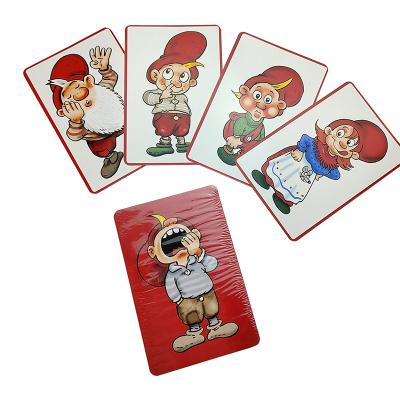 China Entertaiment Game Cards Custom Playing Card Pack Printing Trading Cards Set Durable Custom Design Size Paper Playing Game Cards for sale