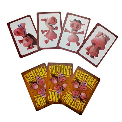 China Entertaiment Playing Cards Factory Customized Paper Card Games Printing Logo Game Card Card Deck Printing Game for sale