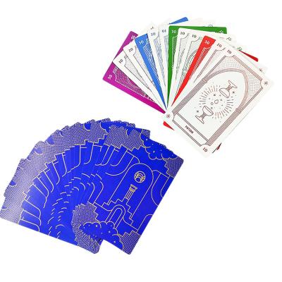 China Wholesale High Quality Durable Custom Printing Paper Deck Oracle Cards Tarot Cards Pack With Guidebook for sale