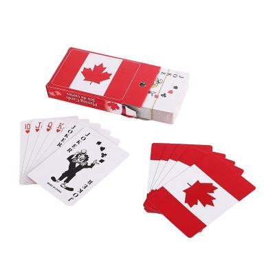 China High Quality Cheap Custom Printing Waterpoof Playing Cards Package Advertising Printed Poker Paper Playing Cards for sale