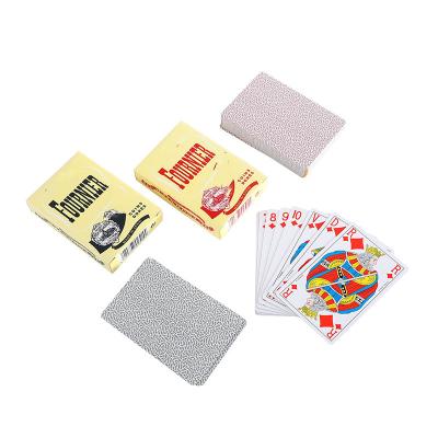 China Durable Design Custom Standard Playing Cards Poker Index Blackjack Euchre Canasta Pinochle Poker Card for sale