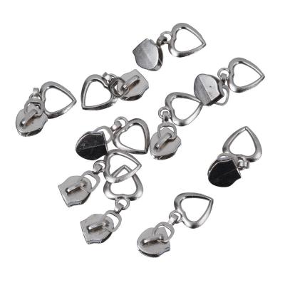 China Wholesale Main Factory Size Fashion Pull Quality Quality Metal Zipper Pull Metal Nickel Free for sale