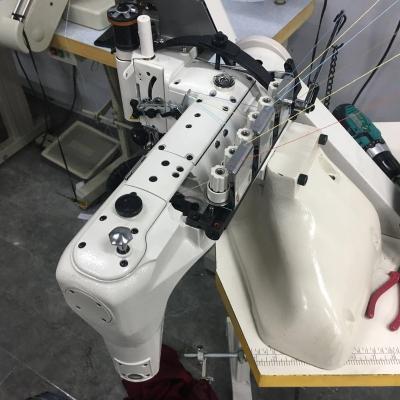 China Special Japan 35800 3 Needles Double Chainstitch Industrial Sewing Machine for sale