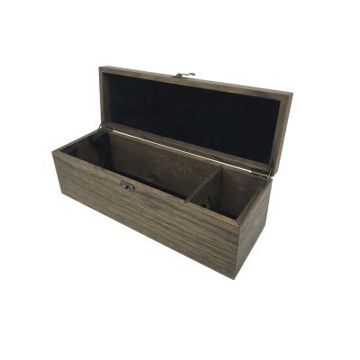 China Best Quality Wholesale Customized Simple Biodegradable Wine Wooden Box For Sale for sale