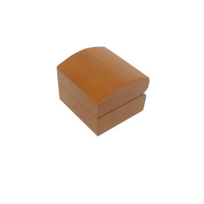 China Promotion high quality wooden sample available customize luxury logo ring box wood jewelry jewelry box for sale