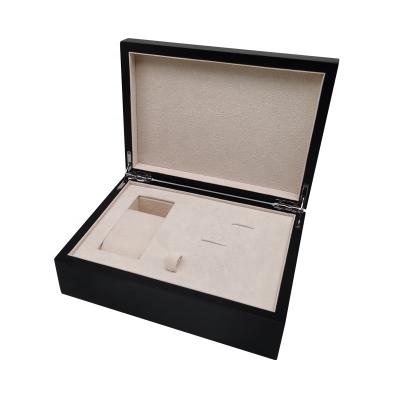 China Pen Gift Box Wooden Box Disposable Promotional Luxury Wood Watch Customized Logo for sale