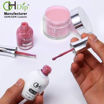 China Match Gel And Lacquer China Factory Pollution Free Perfect 3 In 1 Acrylic Dipping Powder 3 In 1 Color Matching for sale