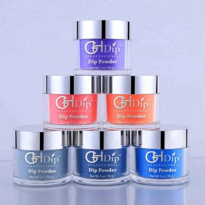 China Dip Powder Nails Factory OEM Dip Powder Blue Color Acrylic Powder For Dipping for sale