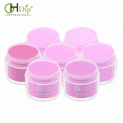 China Dip Powder Nails Private Label Quick Dip Powder System Acrylic Dip Smooth Easy Dip Nails for sale