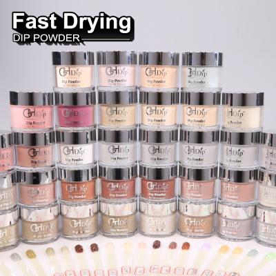 China Dip Powder Nails Natural Dip Powder Dip Gel Polish Nails Dip Color Powder for sale