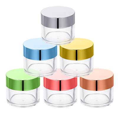 China Custom Private Label Personal Care Dip Powder Jar Acrylic Container 1oz/2oz/4oz/8oz/16oz/18oz for sale