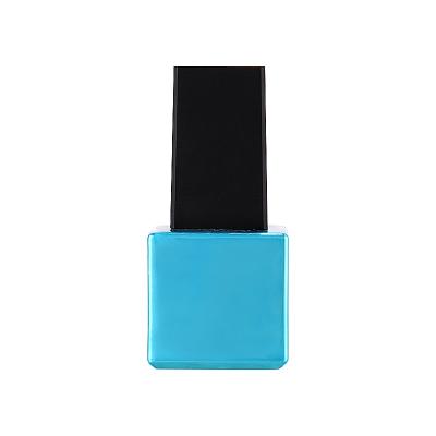 China 17ml Glass Nail Polish Square Emty UV Matte Personal Care Gel Polish Glossy Bottle With Screw Cap And Brush for sale