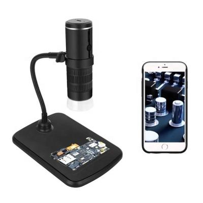 China ABS+electronic 1000X Digital Microscope HD 1080P LED USB WiFi Microscope Mobile Phone Component Camera for Smartphone PCB Inspection Tools for sale