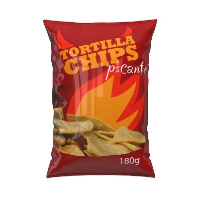 China Moisture Barrier Snack Packing Material Back Seal Moisture Proof Expand Potato Chips Bag With Custom Logo Design Printing for sale