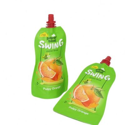 China Multifunctional Shock Resistance Juices Baby Food Puree Packaging With For Wholesales Spout Pouch for sale