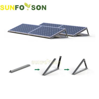 China Sunforson solar panel roof PV rail solar cell tech support roof flats solar panel solar steel structure FR-02-C for sale