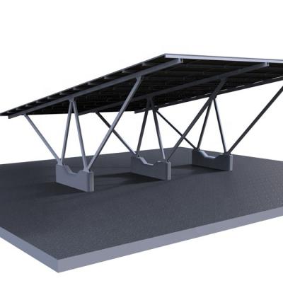 China Sunforson Parking System Solar Structure Solar Power Aluminum Parking Lot Mounting SFS-CP-03 for sale