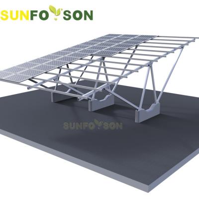 China Commercial Hot Solar Parking Lot Structure System Car Parking Solar Panels for sale