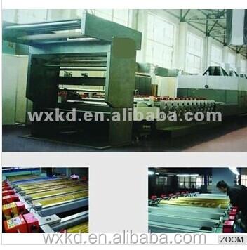 China Rotary Printer Paper Mat Screen Printing Machine for sale