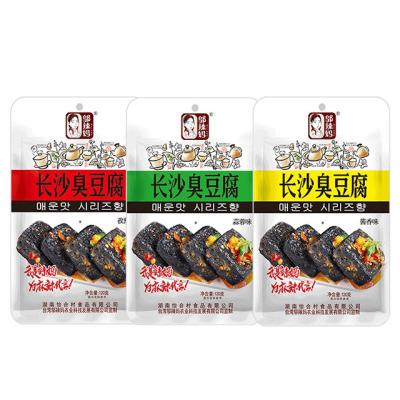 China Normal On Site Wholesale Customized Delicious Chinese Traditional Bean Products Leisure Changsha Stinky Tofu 120g for sale