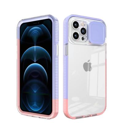 China PC Shockproof Transparent Color Soft Tpu Edge Phone Case For iPhone , Cell Phone Case for sale