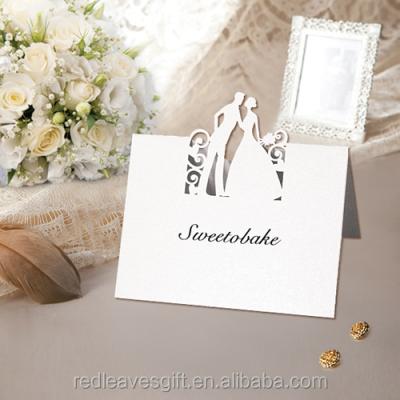 China Europe new technology laser product table place card holder name card for wedding for sale