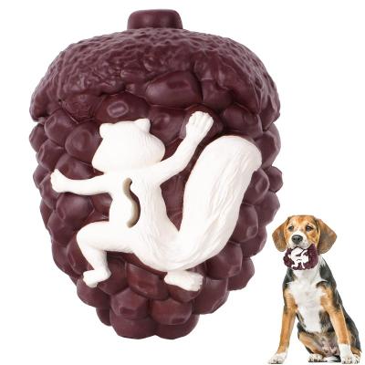 China Sustainable Factory Cute Rubber Interactive Dog Toys Eco Natural Rubber Bite Resistant Dog Chew Toys for sale