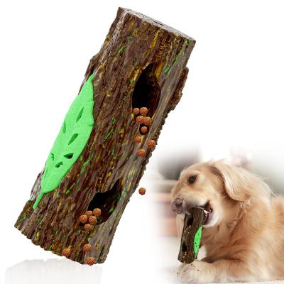 China Hot Selling Durable Rubber Molar Puppy Viable Toy Interactive Dog Chew Tree Bite Toys For Puppies for sale