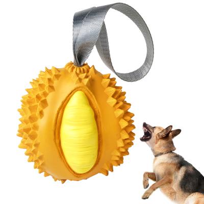 China Toy For Large Dog Clean Toy Bite Resistant Non Toxic Petopia Viable Indoor Interactive Dog Chew Rubber Tooth for sale