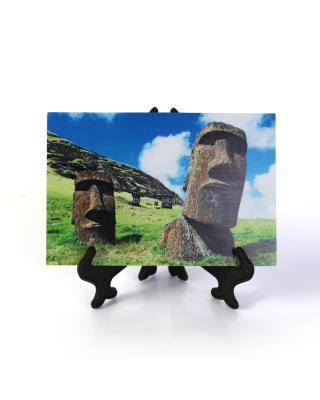 China Shape Wholesale Custom Resin Nature Scenery Fridge Magnet for sale