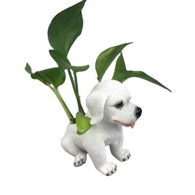 China Factory Resin Europe Easy Care Dog Animal Statue,Dog Figurine,Dog Figure For Table Decoration for sale