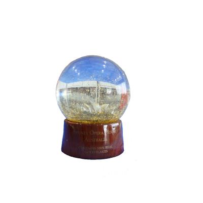 China Europe Wholesale Custom High-quality Company Logo Snow Globes Souvenir Gift for sale