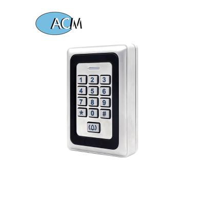 China Waterproof/Waterproof Security WG26 Output Standalone EM Card Reader Digital Wired Single Door System 125KHz Metal RFID Keypad Access Control for sale