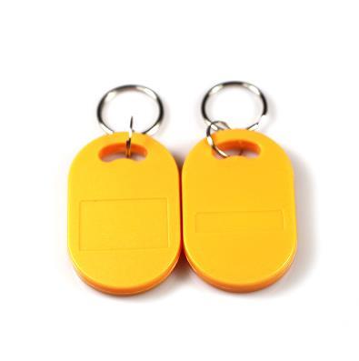 China Custom color print waterproof/waterproof Rfid tags ABSRfid Keyfob 125khz waterproof rfid key chain for sale