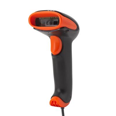 China Portable Android 1D 2D Scanner Laser Barcode Scan A4 Cable Handheld Gun QR Code Barcode Reader for sale