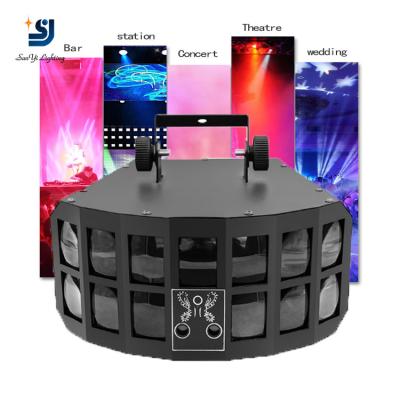 China Hotel Super Hot Sale KTV Wall Led 2pcs 10W LED RGBW 4in1 Mini Led DJ Beam Light Lorenz Effect Stage Lighting for sale