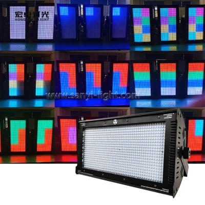 China Theme park 1000W high quality full color RGB 3 in 1 led DJ strobe equipment disco light for club music party 1 buyer for sale